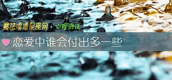 恋爱中谁会付出多一些