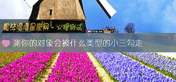 测你的对象会被什么类型的小三勾走