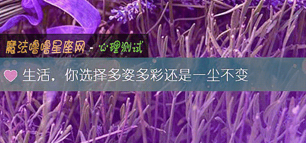 生活,你选择多姿多彩还是一尘不变