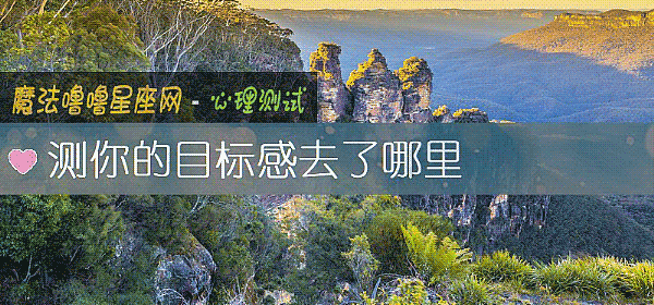 测你的目标感去了哪里