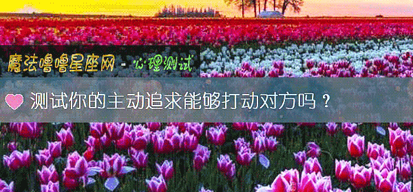 测试你的主动追求能够打动对方吗？