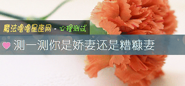 测一测你是娇妻还是糟糠妻