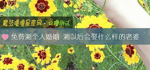 免费测个人婚姻 测以后会娶什么样的老婆