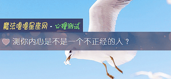 测你内心是不是一个不正经的人？