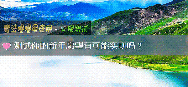 测试你的新年愿望有可能实现吗？