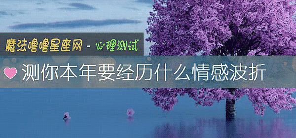 测你本年要经历什么情感波折