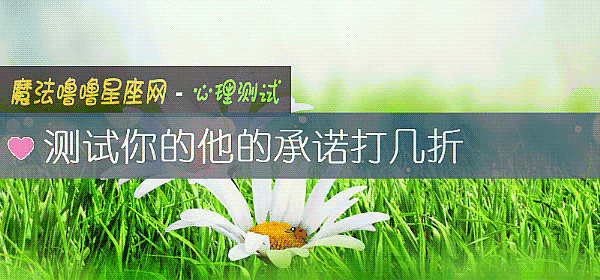 测试你的他的承诺打几折