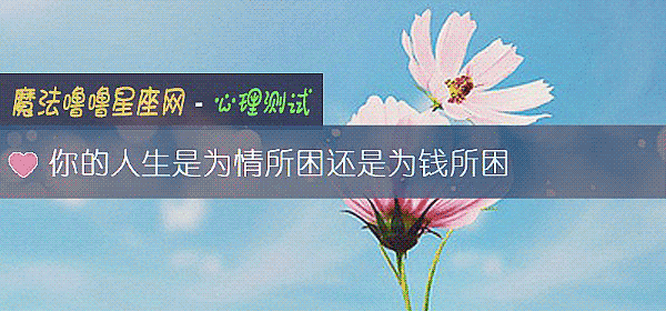 你的人生是为情所困还是为钱所困