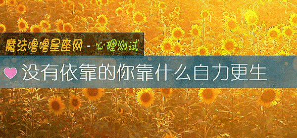 没有依靠的你靠什么自力更生