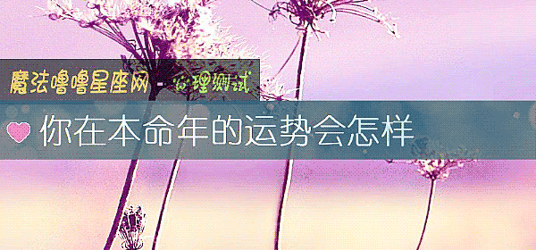 你在本命年的运势会怎样