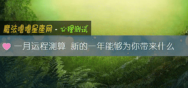 一月运程测算 新的一年能够为你带来什么