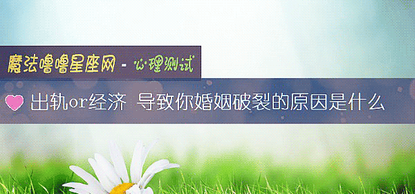 出轨or经济 导致你婚姻破裂的原因是什么