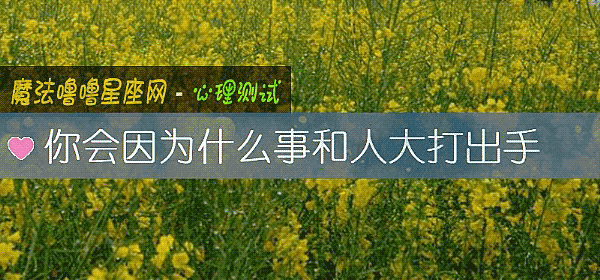 你会因为什么事和人大打出手
