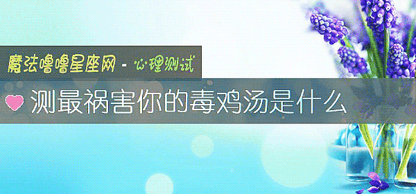 测最祸害你的毒鸡汤是什么