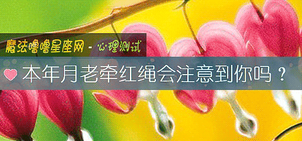 本年月老牵红绳会注意到你吗？