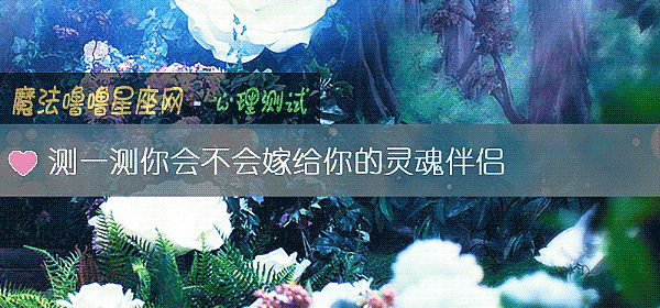 测一测你会不会嫁给你的灵魂伴侣