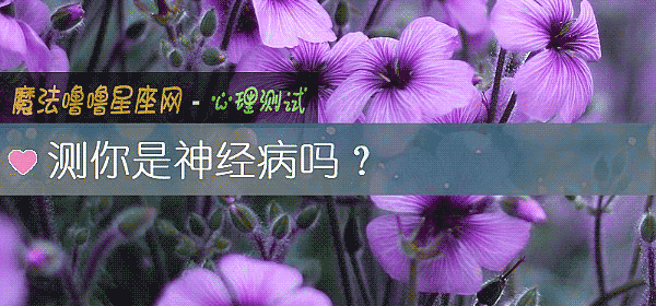 测你是神经病吗?