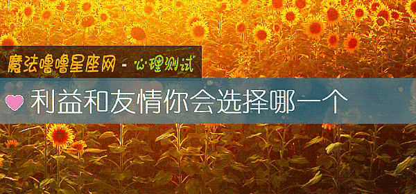 利益和友情你会选择哪一个