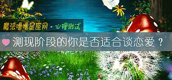 测现阶段的你是否适合谈恋爱?