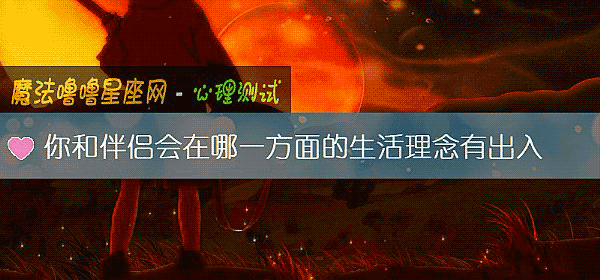 你和伴侣会在哪一方面的生活理念有出入