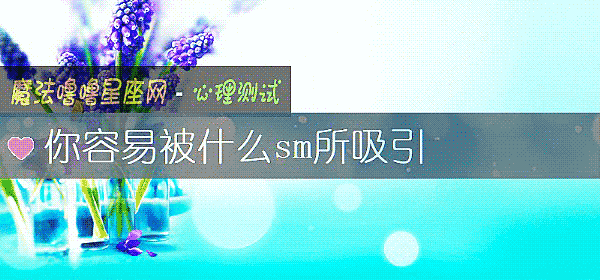 你容易被什么sm所吸引